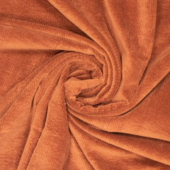 rib fluweel washed -  8W  - Kastanjebruin - € 21/m