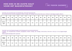 The fashion basement- Basisbroek (48-64) -  € 19