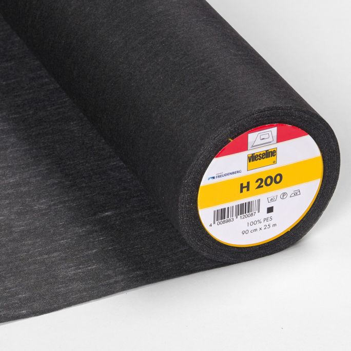 Vlieseline H200 - Zwart - 7€/m