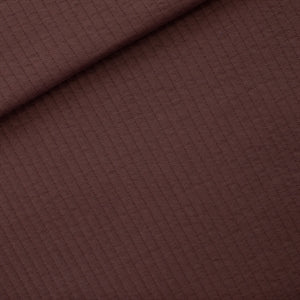 SYAS - Matelasse tricot- Rum Rozijn Bruin- € 25 /m