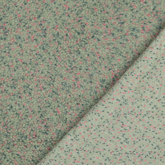 Teddy tweed- groen - € 21/m