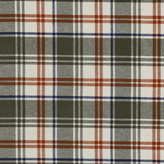 Flanel - Ruit - Groen-  € 18/m