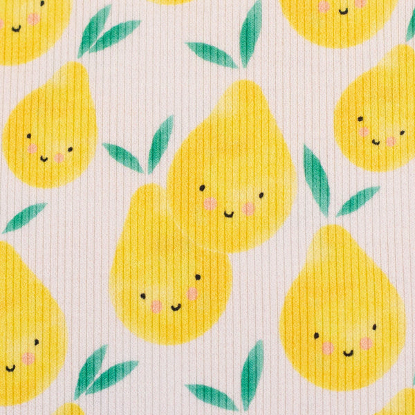 Rib jersey- Citroenen € 19  /m