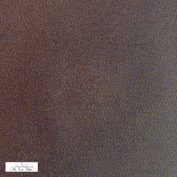 Gabardine -  bruin met goud -  €28/m
