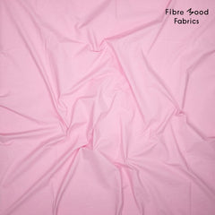 FM - Popeline stone washed -  licht roze € 17/m