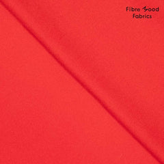FM - Twill viscose- linnen - katoen- rood-  € 17/m