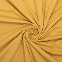 Katoen stretch- paper touch - Oker € 21/m