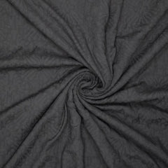 Jacquard - bloemen - zwart  € 18/m
