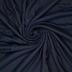 FM - PL viscose stretch  -Donkerblauw- € 19/m