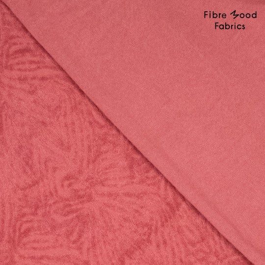 FM  Spons  jacquard- terracotta - € 19/m
