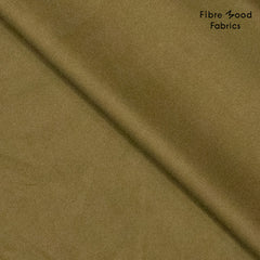 FM suede double  -  Khaki groen -  € 28/m