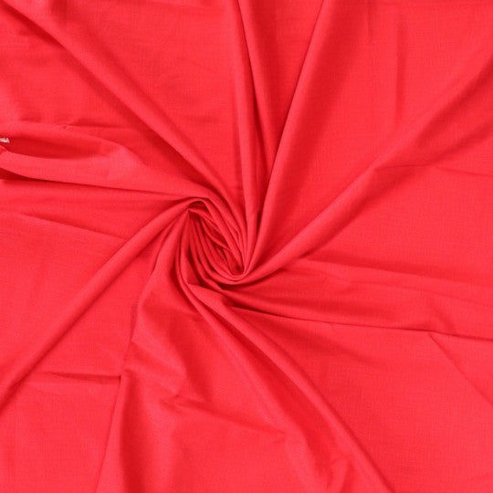 Viscose linnen - Rood - 16 € /m