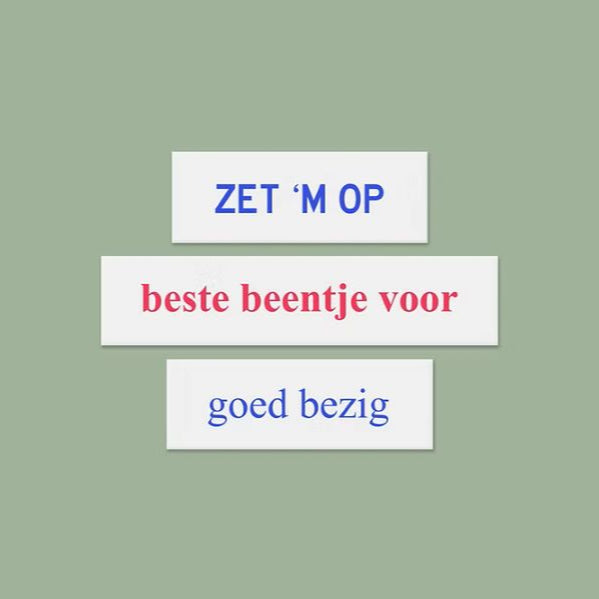 ABEL - Motivatie mix