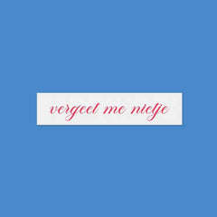 ABEL - Vergeet me nietje