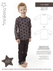 Minikrea - Basis t shirt - 0-10 Jaar-  € 12