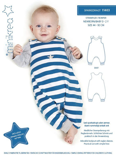 Minikrea - Romper  - mt 0 -2 jaar -  € 12