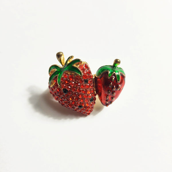 Broche - Aardbei - 13€