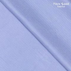 FM - Viscose Stripe- uni  Licht Blauw  - € 22,5 /m