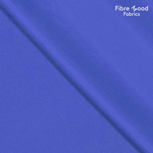 FM - Satijn Viscose- uni  Dazzling blue - € 22,5 /m