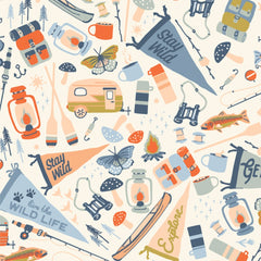 Art gallery fabrics - kamping  - € 24/m
