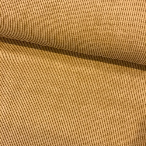 rib fluweel - Oker geel - € 22/m