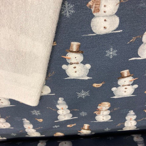 French Terry - Sneeuwmannen - € 23/m