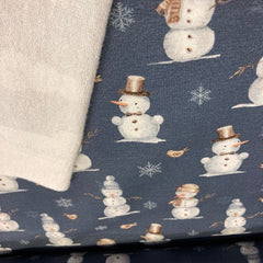 French Terry - Sneeuwmannen - € 23/m