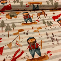 French Terry - houthakkers - € 28/m