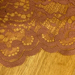 kant - bloemen - oudroze-  €27/m