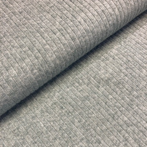 Rib tricot  - groen melee € 21/m