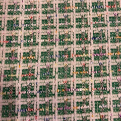 Jacquard -  ruit groen € 37/m