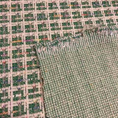 Jacquard -  ruit groen € 37/m