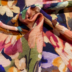 Crinkle -  herfst bloemen-  € 32/m