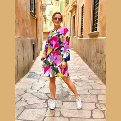 Viscose- bloemen -  € 18/m