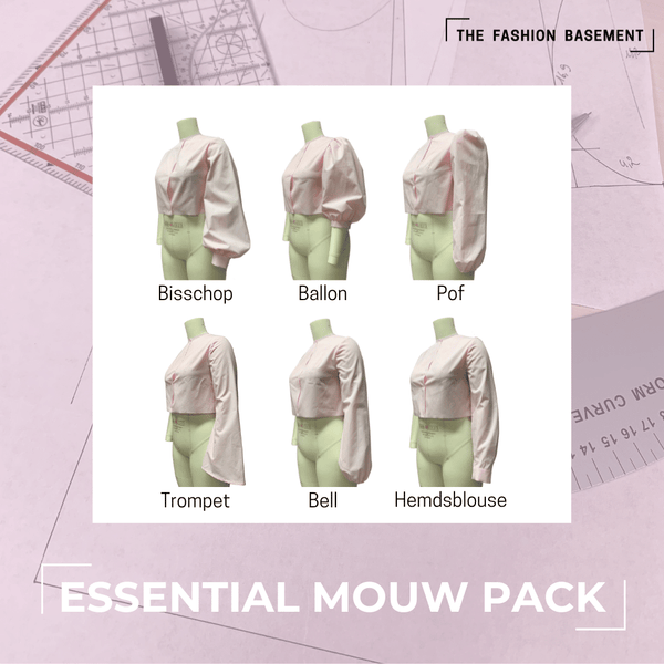 The fashion basement- Essential Mouwpack  (48-64) -  € 18