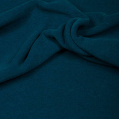 Fleece - effen - petroleumblauw - € 22,5€/m