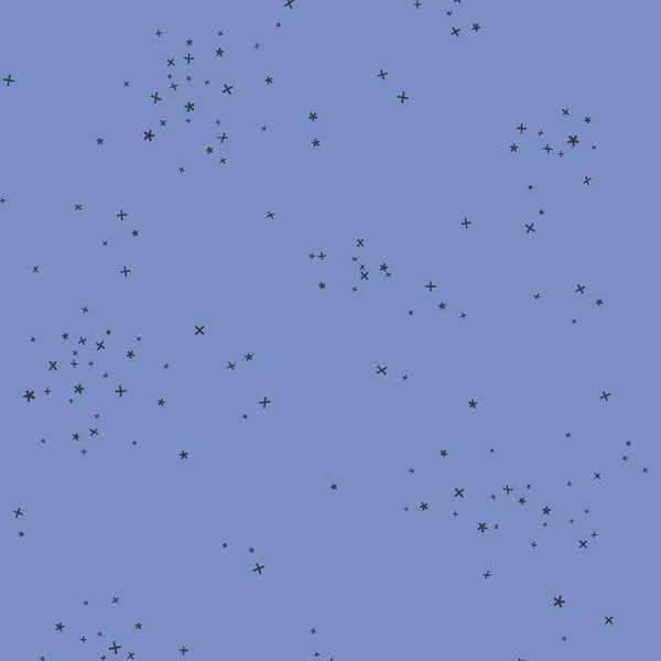 Cotton+Steel - sterren blauw € 26/m