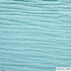 Mouseline - blauw groen- € 13/m