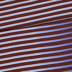 Viscose- strepen bordeaux-  € 34/m