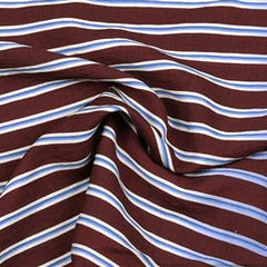 Viscose- strepen bordeaux-  € 34/m