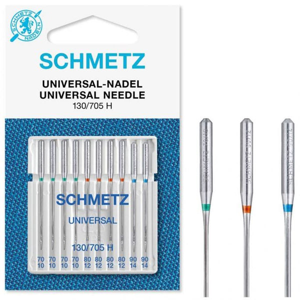 Schmetz - Universele naalden (groot) Assortiment 70 80 90 - €5