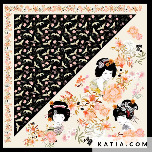 Sakura Sjaal  - € 18 per paneel
