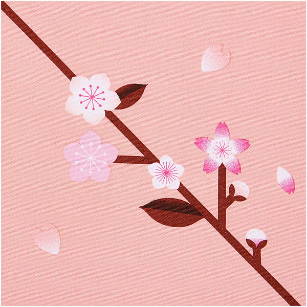 Canvas Sakura Bloessens  Licht roze - € 19/m