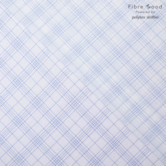 FM- woven dashed diamonds blauw-  € 14 /m